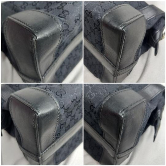 Authentic Vintage Gucci GG Monogram Supreme Sherry Web Ophidia Boston Doctor Bag - Picture 10 of 10